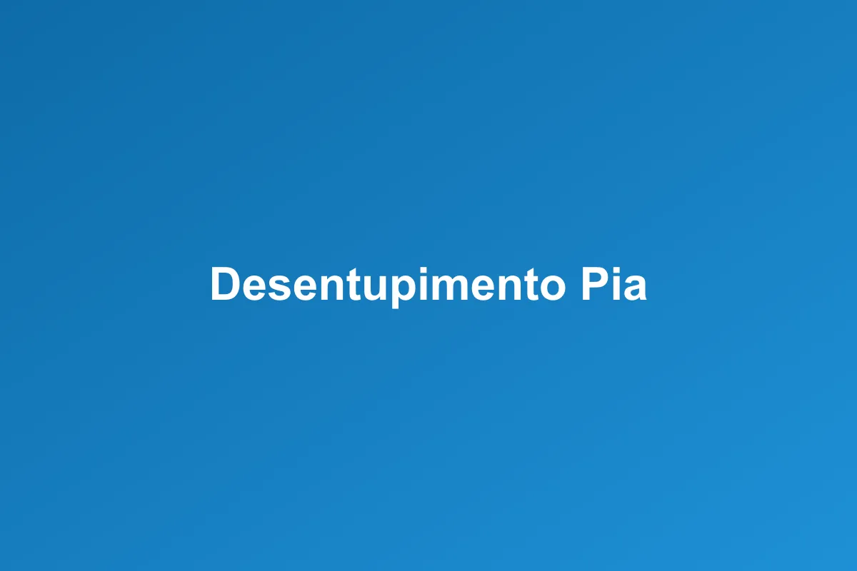 Desentupimento profissional em Itu